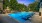 Sparkling swimming pool